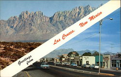 Greetings from Las Cruces, New Mexico Postcard