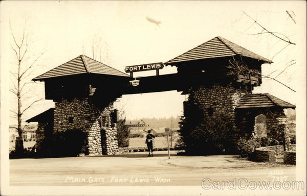 Main Gate Fort Lewis Washington