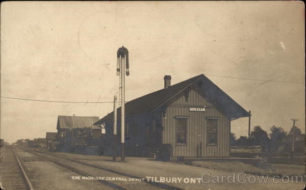 The Michigan Central Depot Tilbury ON Canada Ontario