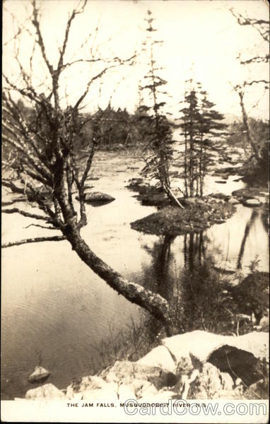 The Jam Falls Musquodoboit River NS Canada Nova Scotia