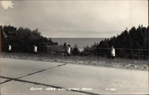 Scene Near Lexington Michigan