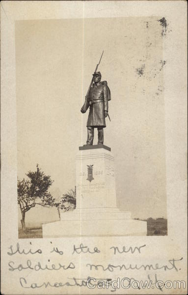 New Soldiers Monument Canastota New York