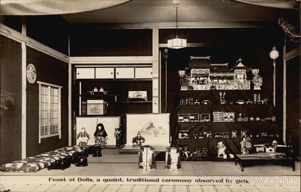 Feast of Dolls, traditional ceremony observed by girls Japan