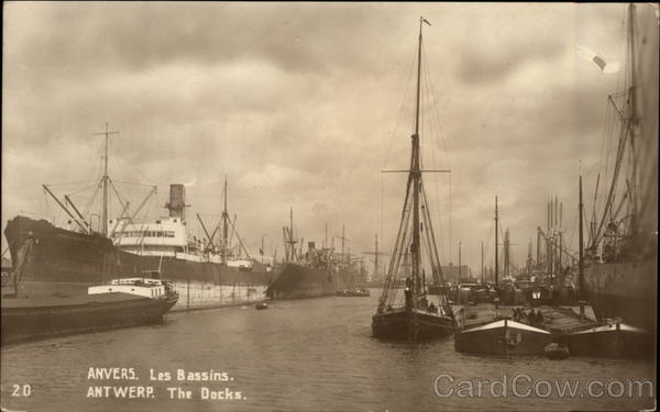 Antwerp. The Docks Belgium