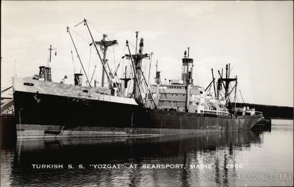 Turkish S. S. Yozgat Searsport Maine