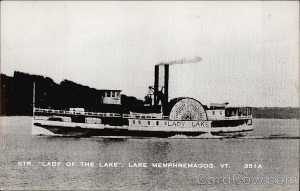 Steamer Lady of the Lake Lake Memphremagog Vermont