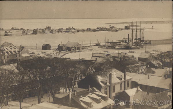 View of the Bay Nantucket Massachusetts