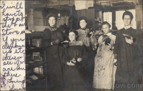 Women in Shoe Factory (Endicott Johnson) New York