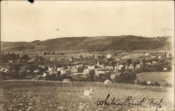 View of Town Whitney Point New York