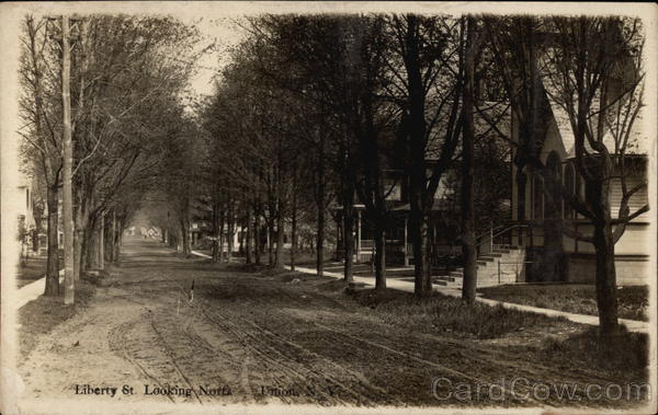 Liberty St., Looking North Union New York