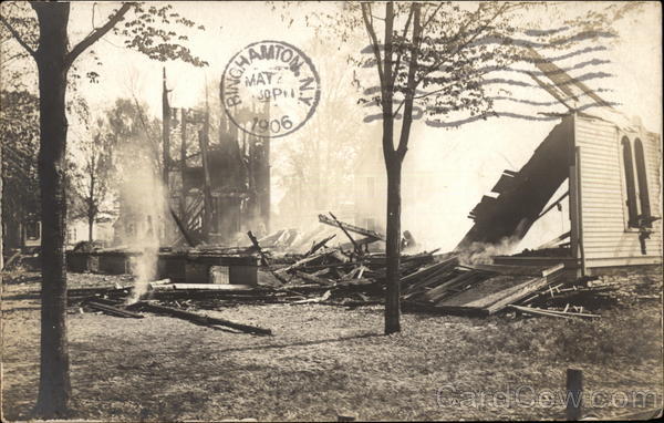 Presbyterian Church - Burned 1906 Union New York