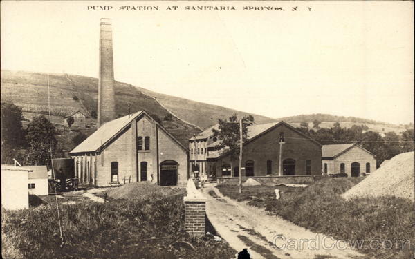 Pump Station Sanitaria Springs New York