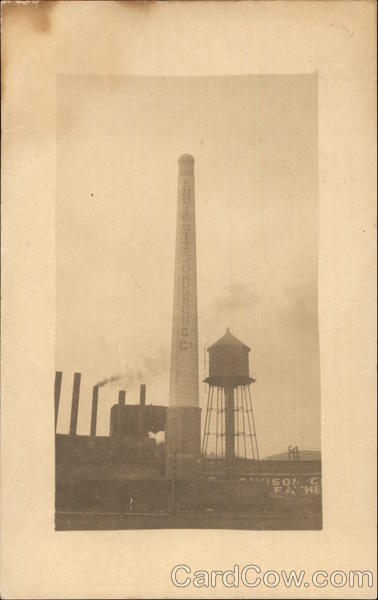 Smokestack of Endicott Johnson & Co Johnson City New York