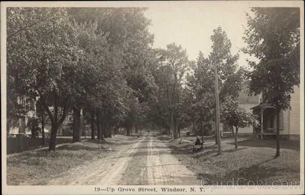 Up Grove Street Windsor New York