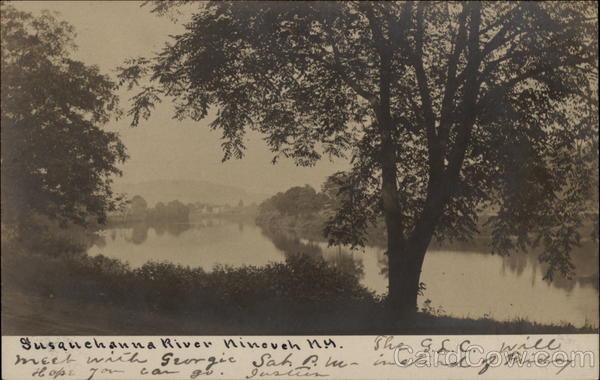Susquehanna River Nineveh New York