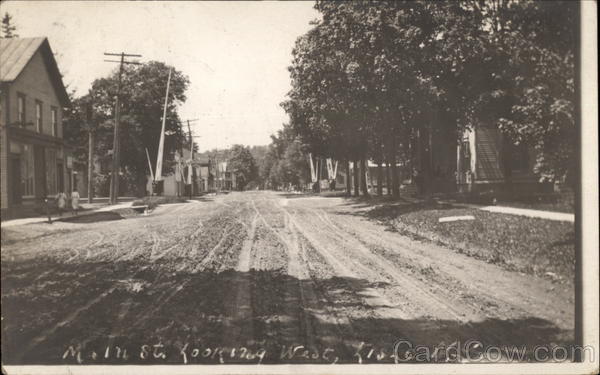 Main Street, Looking West Lisle New York