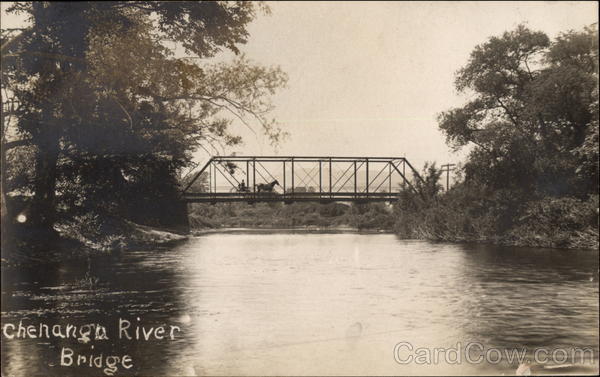 Chenango River Bridge Chenango Bridge New York