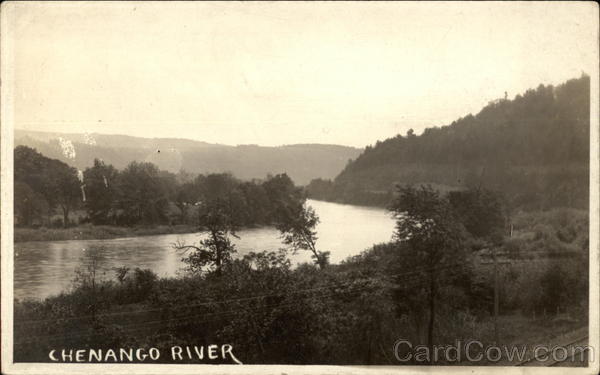 Chenango River Norwich New York