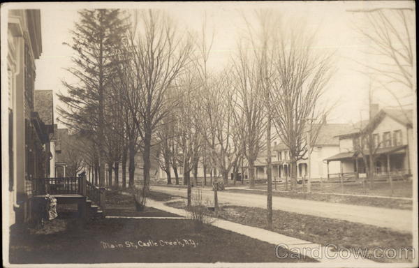 Main Street Castle Creek New York