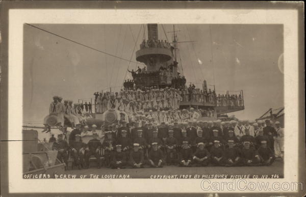 Officers & Crew of the Louisiana Navy