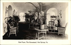 East Foyer, The Homestead Hot Springs, VA Postcard Postcard