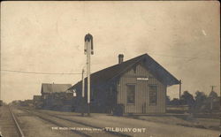 The Michigan Central Depot Postcard