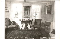 Front Room Museum Postcard