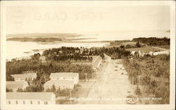 Carlow Island Dam from Waite Street Postcard