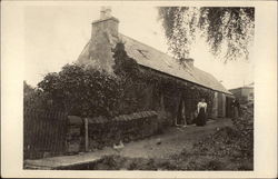 A Gardener's Cottage Postcard