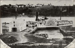 Str. P. "Cambridge" (1867) Winterport, ME Postcard Postcard