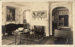 The Parlor, ROpes Mansion Postcard