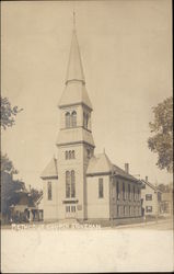 Methodist Church Stoneham, MA Postcard Postcard