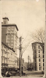 View Down Street Postcard