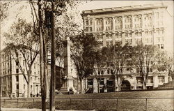 Court House Square Postcard