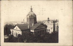 Broom County Court House Postcard