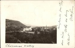 View of Chenango Valley Postcard