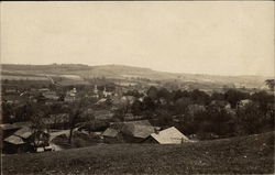 View of Town Postcard