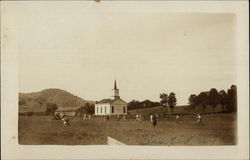 Church Sanford, NY Postcard Postcard