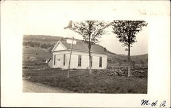 Church - Sanford NY ? Postcard