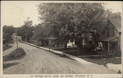 Bridge Street from the Bridge Postcard