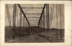 Horse Cart on Bridge Horse Cart on Bridge