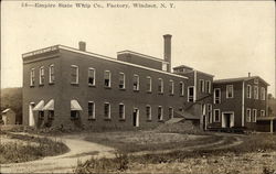 Empire State Whip Co. Factory Windsor, NY Postcard Postcard