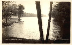 Looking Down Lily Lake Postcard