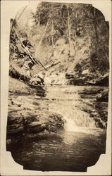 Waterfall Kirkwood, NY Postcard Postcard