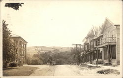 Main Street Chenango Forks, NY Postcard Postcard