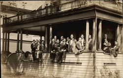Men on Porch Men on Porch