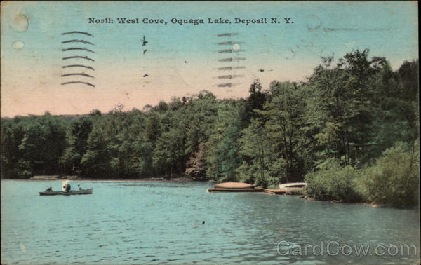 North West Cove, Oquaga Lake Deposit New York