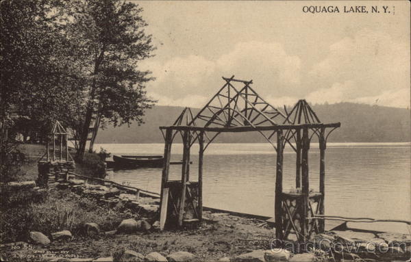 Lake Scene Oquaga Lake New York