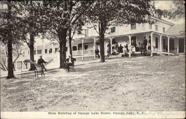 Main Building of Oquaga Lake House New York