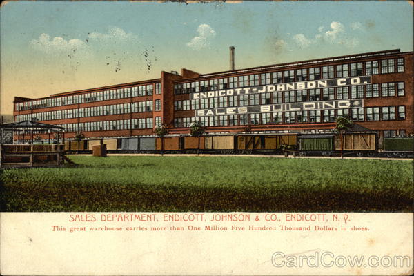 Sales Department, Endicott, Johnson & Co New York